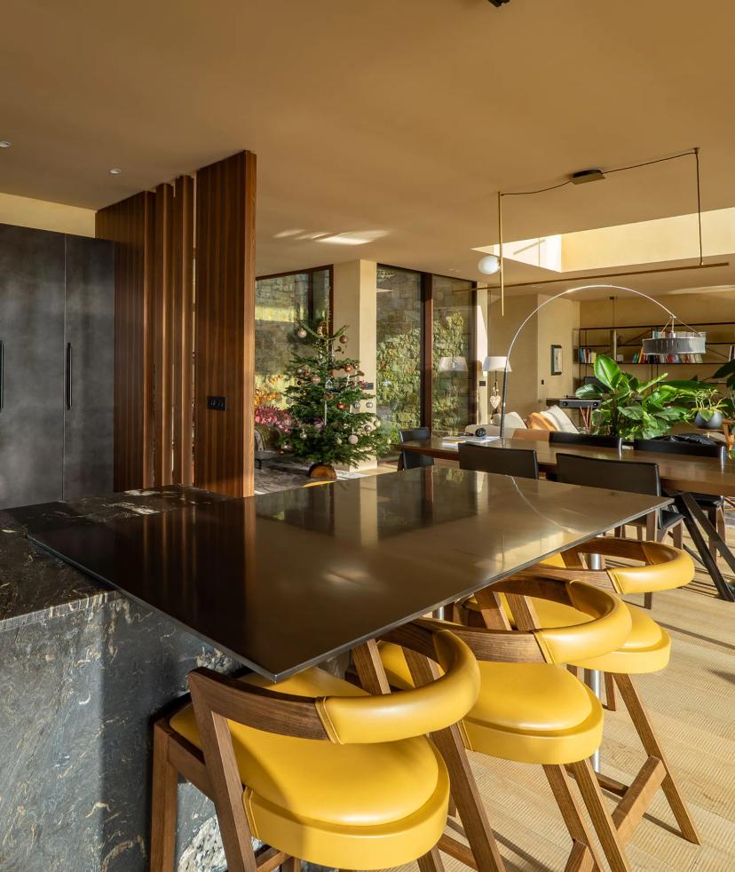 cuisine ouverte bar