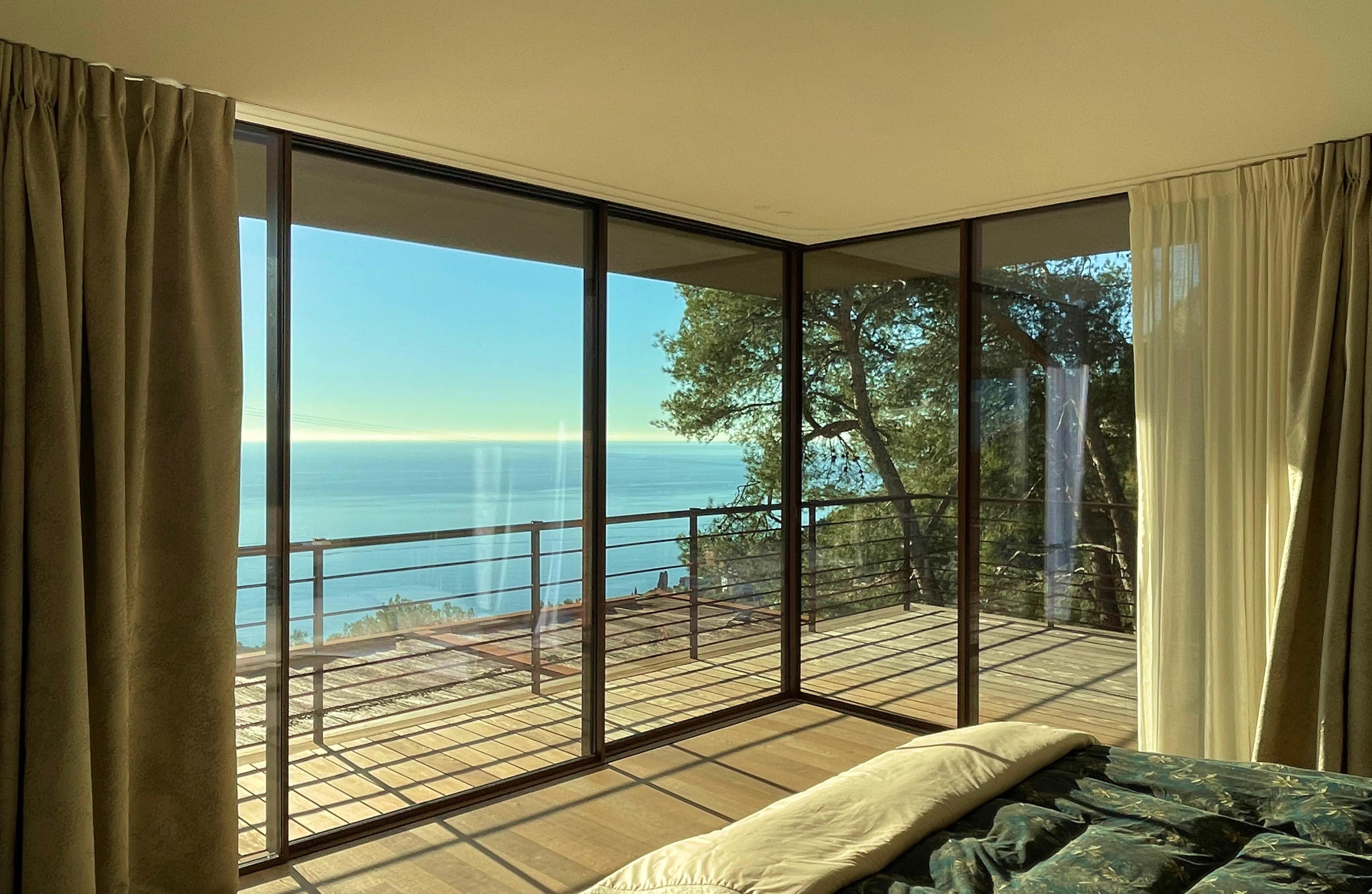 vue sur mer villa moderne